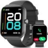 Qiucan Smart Watch for Men Women Android & iOS Phones, Alexa Built-in, IP68 Waterproof Fitness Tracker with Bluetooth Call (Answer/Make), Heart Rate/Sleep/SpO2 Monitor, 103+ Sports Trackers - Image 8