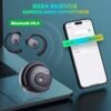 Hy-T26 X15 Pro Earphone Wireless Bluetooth, Hy-T26 Wireless Earbuds, Awaze Earbuds, OWS Earphones 5.4 Bluetooth, 3D Stereo Hanging Bluetooth Headset, Waterproof Earphone Noise Cancelling(Black) - Image 5