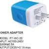 Wall Charger Adapter,USB Cubes,3Pack Universal Travel 3.1A 3 Muti Port Plug Charging Block Compatible with iPhone 15,14,13,12,SE 2020,11,X,8 Plus,Samsung GalaxyS23,S22,S21,S20 Ultra Plus FE, LG - Image 8