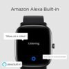 Amazfit GTS 2 Mini Smart Watch for Men Android iPhone, Alexa Built-in, 14-Day Battery Life, Fitness Tracker with GPS & 70+ Sports Modes, Blood Oxygen Heart Rate Monitor, 5 ATM Water Resistant-Black - Image 3