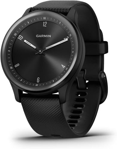 Garmin vivomove Sport, Hybrid Smartwatch, Health and Wellness Features, Touchscreen, Black - Image 2