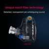 FiiO FH7S in-Ear Earphones High-Performance 1DD+4BA Hybrid Technology IEM Earbuds with 3.5/4.4mm Plug - Image 6