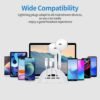 2 Pack- Earbuds for Headphones Wired Lightning Earphones Wired Earphone - Image 3