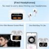 Wireless Earbuds Bluetooth Headphones with LED Display,Stereo in Ear Noise Canceling Waterproof USB-C Headphones with Mic for iPhone Android iOS. - Image 3
