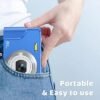 Digital Camera, Lecran FHD 1080P 36.0 Mega Pixels Vlogging Camera with 16X Digital Zoom, LCD Screen, Compact Portable Mini Cameras for Students, Teens, Kids (Blue) - Image 5