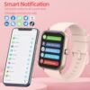 Smart Watches for Women, 1.8" Alexa Built-in Smartwatch with Bluetooth Call, Heart Rate/Sleep/SpO2 Monitor, IP68 Waterproof 100+ Sport Fitness Trackers, Compatible with Android & iPhone - Image 8