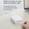Belkin BoostCharge Pro 4-Port USB-C GaN Wall Charger, 200W Multi-Port Charger w/USB-C PD 3.1 Fast Charge + 5ft Power Cord for MacBook Pro, iPhone 15 Series, iPad Pro, Galaxy S24, Google Pixel, & More - Image 4