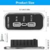 2PCS RV USB Outlet, Linkstyle 3 Ports 12V USB Outlet, 3.1A Dual USB A Port & 18W PD3.0 USB C Port Panel Mount, USB Car Charger Socket Power Outlet, Car USB Ports for ATV Motorcycle Truck Golf Cart - Image 6
