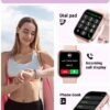 Smart Watch for Women Android & iPhone, Alexa Built-in, 1.8" Touch Screen Fitness Tracker with Answer/Make Calls, IP68 Waterproof Heart Rate/Sleep/SpO2 Monitor, Pedometer, 100+ Sport Modes - Image 2