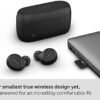 Jabra Evolve2 True Wireless Earbuds - in-Ear Bluetooth Earbuds with Active Noise Cancellation & 4-Mic MultiSensor Voice Technology - Microsoft Teams Certified, Works with All Meeting Apps - Black - Image 2