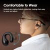 Open Ear Headphones Clip On Earbuds Wireless Earbuds Bluetooth 5.3 Headphones Long Playtime Ear Buds Digital Display Charging Case Noise Canceling Sports Earphones for Workout Driving Walking - Image 2