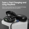 Open Ear Headphones Clip On Earbuds Wireless Earbuds Bluetooth 5.3 Headphones Long Playtime Ear Buds Digital Display Charging Case Noise Canceling Sports Earphones for Workout Driving Walking - Image 5