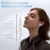 Wired Earbuds with Microphone,HiFi Stereo Wired Headphones,Wired Earphones in Ear Headphones,Earphone with Noise Isolating,Compatible with iPhone, Computer,Samsung,Laptop,Fits All 3.5mm Devices-White - Image 3