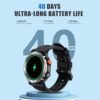 Military Smart Watches for Men, 5ATM Waterproof Rugged Smart Watch with Bluetooth Call (Answer/Dial Call), 1.39” HD IP68 Fitness Tracker Watch with 100+ Sport Modes for Android/iOS Phone Silver - Image 6