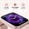 Smart Watch for Women - 1.8" Full Touch HD Screen, 24-Hour Heart Rate, Blood Oxygen, Sleep Monitor, Alexa Built-in, IP68 Waterproof, 100 Sports Modes, Unisex - Image 8
