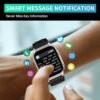 Smart Watch(Answer/Make Call), 2.01" Smartwatch for Men Women, IP67 Waterproof, 100+ Sport Modes Fitness Tracker, Heart Rate Sleep Monitor, AI Voice, Smart Watches for Android iOS Phones - Image 6