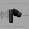 Buds Pro Wireless Earbuds,Active Noise Cancellation to 45 dB,39H Playtime IP54 Waterproof Dynamic Bass Earphones,Bluetooth 5.3 in Headphones for iPhone & Android (Light Grey) - Image 3