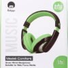 rockpapa Comfort Kids Headphones for School, Lightweight Childrens Boys Girls Teens Over-Ear Headphones Wired 3.5mm for CD DVD Player Tablet Phone Travel Black/Green - Image 7