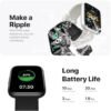 Smart Watch for Men Women - Answer/Make Calls/Quick Text Reply/AI Control, 1.83" for iPhone Samsung Android Phones Compatible IP68 Smartwatch Heart Rate Blood Oxygen Fitness Tracker (Black) - Image 5
