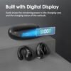 Open Ear Headphones Clip On Earbuds Wireless Earbuds Bluetooth 5.3 Headphones Long Playtime Ear Buds Digital Display Charging Case Noise Canceling Sports Earphones for Workout Driving Walking - Image 4