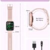 Smart Watch for Women Android & iPhone, Alexa Built-in, 1.8" Touch Screen Fitness Tracker with Answer/Make Calls, IP68 Waterproof Heart Rate/Sleep/SpO2 Monitor, Pedometer, 100+ Sport Modes - Image 7