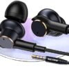 Wired headphones with [four speakers], high-fidelity noise-cancelling stereo subwoofer earbuds with microphone,universal 3.5mm plug earphones with volume adjustment,cnc processing metal back shell - Image 7