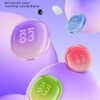 ACEFAST T9 Bluetooth Earphones True Wireless Earbuds 5.3 Headphones with ENC Noise Canceling Earbuds 30h Playback LED Power Display Built in Mic Headphones with IPX4 Waterproof for Sports Purple - Image 2