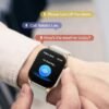 Smart Watch for Men Women, Infrared True Blood Oxygen Monitor, 2.04-inch AMOLED Display, Heart Rate Blood Pressure Sleep, IP68 Waterproof Fitness Tracker, Compatible with Android and iOS Beige - Image 5