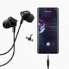 Wired Earbuds Headphones with Microphone Noise Isolating Stereo Bass in-Ear Earphones – for Smartphones, Tablets, Schools, Ipads, Multiuse - 3.5mm Plug in Audio Jack - Black - Image 3