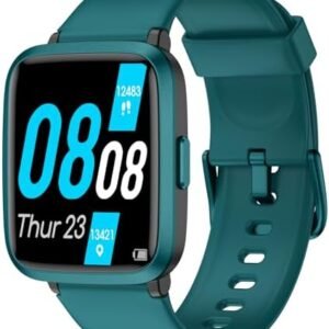 Smart Watch for Men Women, Fitness Tracker with Heart Rate Monitor, Blood Oxygen, Blood Pressure, Sleep Monitor, 50 Meters Waterproof Smartwatch with Pedometer for iOS and Android Phones