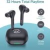 Wireless Earbuds Noise Cancelling 4 Mic Clear Call Bluetooth Headphones Wireless Charging Case LED Display Lightweight Stereo Earphones in Ear Buds 64H Playtime for iPhone Android Cell Phones Sport TV - Image 5