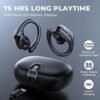 Wireless Earbuds,True Wireless Bluetooth 5.3 Earbuds,75H Playtime IPX7 Waterproof Headphones with LED Digital Display & CVC 8.0 Noise Cancelling Mic in-Ear Earphone for iPhone Android - Image 2
