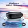 Wireless Earbuds Bluetooth 5.3 Headphones 90 Hrs Playtime Earbuds with Wireless Charging Case Over-Ear Sports Earphones Waterproof Deep Bass Headset - Image 3
