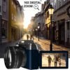 Acuvar 4K 48MP Digital Camera for Photography, Vlogging Camera for YouTube with 3.0’’ 180° Flip Screen, WiFi, 16X Digital Zoom, Wide Angle & Macro Lens, Rechargeable Battery, 64GB Micro SD Card Navy - Image 5