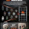 SUNKTA Military Smart Watches for Men(Answer/Dial Calls),1.43" AMOLED 5ATM Waterproof/400mAh/126 Sport Modes/Heart Rate/SpO2/Sleep Monitor,Rugged Fitness Tracker Tactical Smartwatch for Android iOS - Image 8
