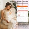 Smart Watches for Women (Answer/Make Call) with Diamonds, 1.3”HD Screen Bluetooth Smartwatch for Android iOS Phones, IP68 Waterproof Fitness Activity Trackers with Heart Rate/SpO2/BP/Sleep Monitor - Image 8
