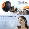Bone Conduction Headphones Bluetooth Headphones, Open Ear Headphones Wireless Bluetooth Running Headphones Bluetooth Earphones Bone Conduction Earbuds Wireless Earbuds for iPhone & Android - Image 2