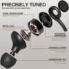 2 Packs USB C Headphones for Samsung Galaxy S23 Ultra S22 S21 FE S20 Z Flip 3 Fold 4 A53 A54 USB C Earphones with Mic in-Ear Headphones Designed by AKG Wired Earbuds USB Type C Earphones - Black - Image 2