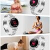 VANZAVANZU Smart Watch for Women, 1.27” Fitness Tracker Watch with Bluetooth Calls, Heart Rate/Sleep / SpO2 / Stress Monitor, 110+ Sport Modes for Android & iPhone (Silver) - Image 5