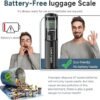 travel inspira Luggage Scale, Travel Essentials, Portable Digital Hanging Baggage Scale for Travel, Suitcase Weight Scale - Image 5