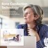 Bone Conduction Headphones Amplifier Bluetooth 5.3 for Mild Hearing Impaired, Open Ear Wireless Headset, Hearing Amplifier Devices for Communication, Listen - Image 2