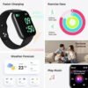 Smart Watch for Men Women [49mm], Answer/Make Call, 120+ Sports Modes Fitness Tracker, 24/7 Heart Rate/SpO2/Sleep Monitor, Step Calorie Counter, Water Resistant Smartwatch for iPhone & Android (Black) - Image 8