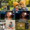 Black Digital Camera 2024 Newest 4K 44MP Digital Cameras for Teens, Digital Point and Shoot Camera for Kids with 16X Zoom, 64GB SD Card, Compact Small Camera for Boys Girls Teens Kids Gift - Image 4