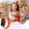 Smart Watch for Kids 4-12 Years Boys Girls, 26 Puzzle Games,HD Camera,Video Music Player,Pedometer,Flashlight,Calendar,Alarm Clock,Aluminum Case,Sport Band (Orange) - Image 4