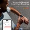 Amazfit Cheetah Smart Watch with GPS, Fitness Tracker, Music, Heart Rate Monitor, Sleep Monitor, Alexa-Built In, 14 Day+ Battery Life for Workouts, Running, Marathons, Sports – Round - Image 6