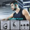 Wireless Earbud Sport, Bluetooth 5.3 Headphones with Noise Cancelling Mic, 75H HiFi Stereo Over Ear Bud with LED Display and USB-C, IP7 Waterproof Earphones, Button Control, for iOS/Android - Image 4