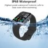 Smart Watches for Women Men (Answer/Make Calls) 1.8 Inch Built-in Alexa. Heart Rate/Blood Oxygen/Sleep Monitor, IP68 Waterproof, 100+ Sport Modes, Bluetooth Smart Watches for iPhone/Android - Image 4