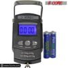 5 Core Fish Scale 110 LBS 50 KG Luggage Scales Handheld Portable Electronic Balance Digital Fishing Postal Hanging Hook Scale with 2 AAA Batteries Built-in Measuring Tape Backlight LCD Display - Image 3