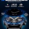 BANGWEI Smart Watches for Men Answer/Make Call for Android iOS, 1,43" AMOLED HD Touch Screen Fitness Tracker Watch with Heart Rate spO2 Sleep Monitor Step Counter IP68 Waterproof Smartwatch - Image 2