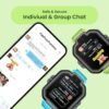 TickTalk 5 Cellular Kids Smart Watch With GPS Tracker & Video Calling - Smart Watch For Kids With Parent Apps, SOS & 911 Calling, Real-Time Location Tracking, DnD Mode & more - Smart Watch For Kids 3+ - Image 3